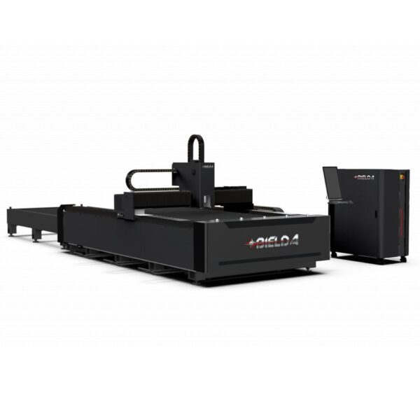 Mașină debitare laser Bielda BB 3015, laser Raycus, viteză max rulare 140 m/min, încărcătură max. 800 kg